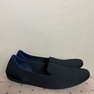 Rothy's The Loafer Black Classic Slip On Flat Shoes Women's 9